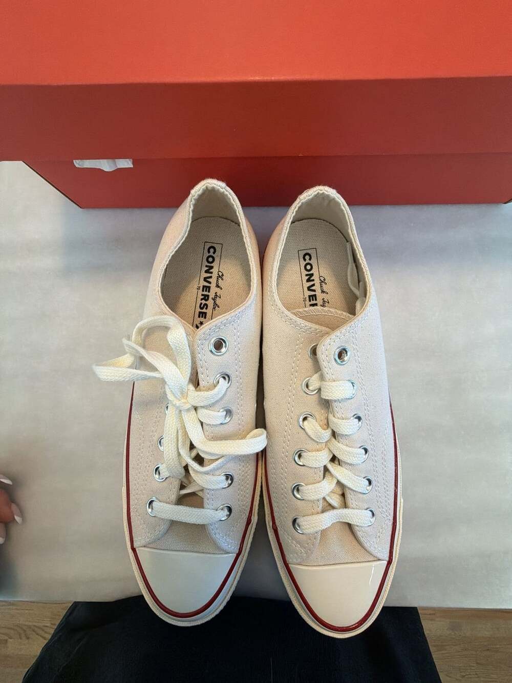 Converse Chuck 70 Ox Low Top Vintage Canvas Shoes Parchment Men's 8 / Women's 10 - Picture 2 of 5